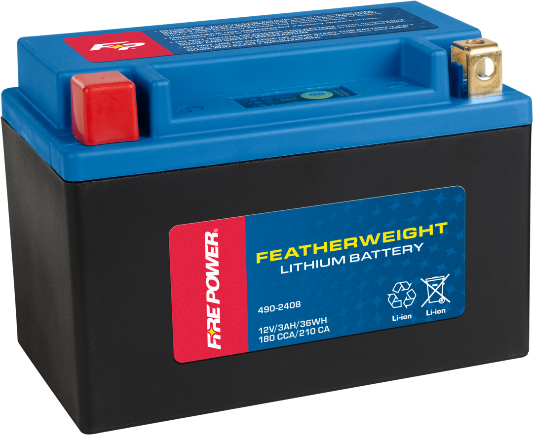 Fire Power Featherweight Lithium Battery 180 CCA HJTX9-FP-B