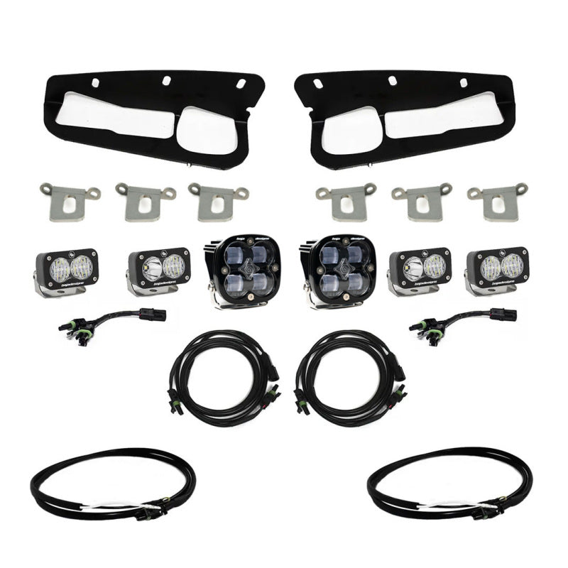 Baja Designs SAE Fog Pocket Kit - 2021+ Ford Bronco w/Upfitter