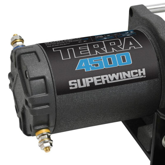 Superwinch Terra 4500 Winch - 4,500 lb - Gray Wrinkle