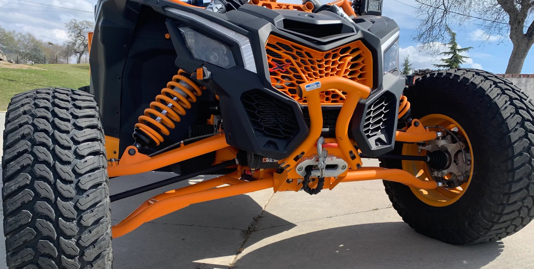 Can Am X3 XRS Tube Style Suspension - Fireball Racing - Dune Goons