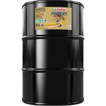 Castrol Power1 10W - 50 Synthetic Oil Drum | 55 Gal Bulk 4 - Stroke Racing - Dune Goons