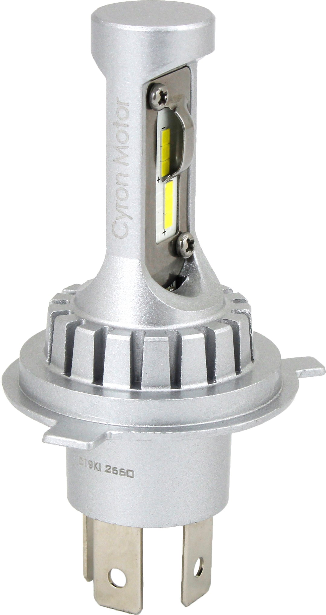 CyronMotor D-Series Mini LED Headlight Bulb - Fanless - H4 / HB2 / 9003 Hi-Lo Beam