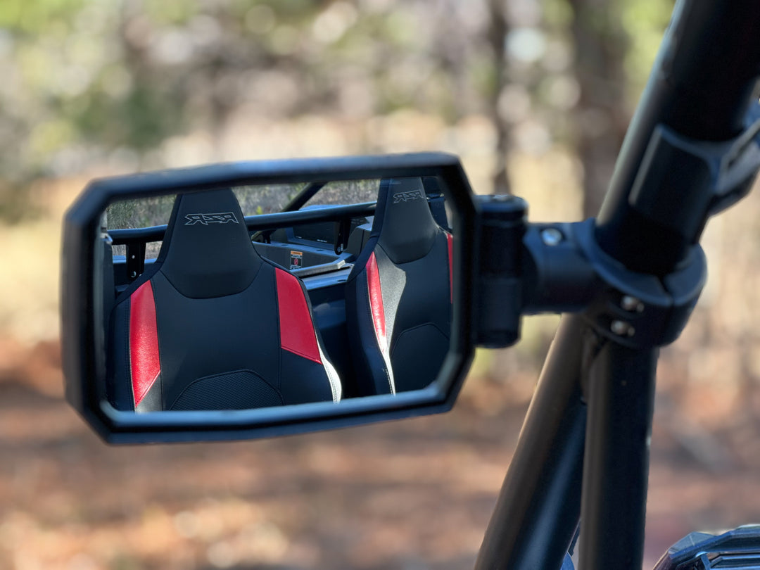 Seizmik Trailrider Side Mirrors - Pair - 1.75 to 2 in Round Tube ROPS