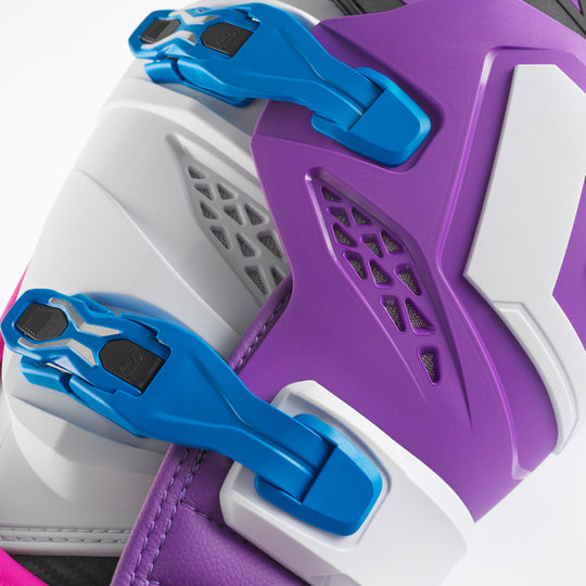 Gaerne SG22 Boot - Purple/White/Rhodamine - Size 11