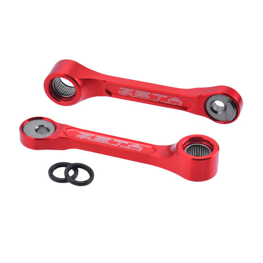 ZETA Adjustable Lowering Link Kit 2021-2026 Honda CRF250R CRF250RX CRF450R CRF450RX