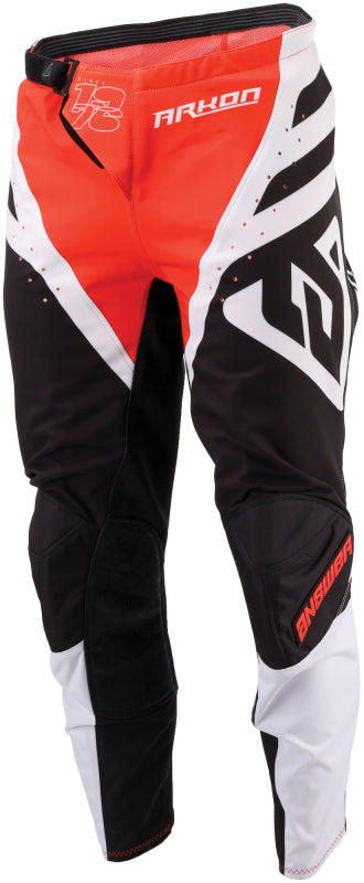 Answer Arkon Nitrus Pants Red/Black/White Youth