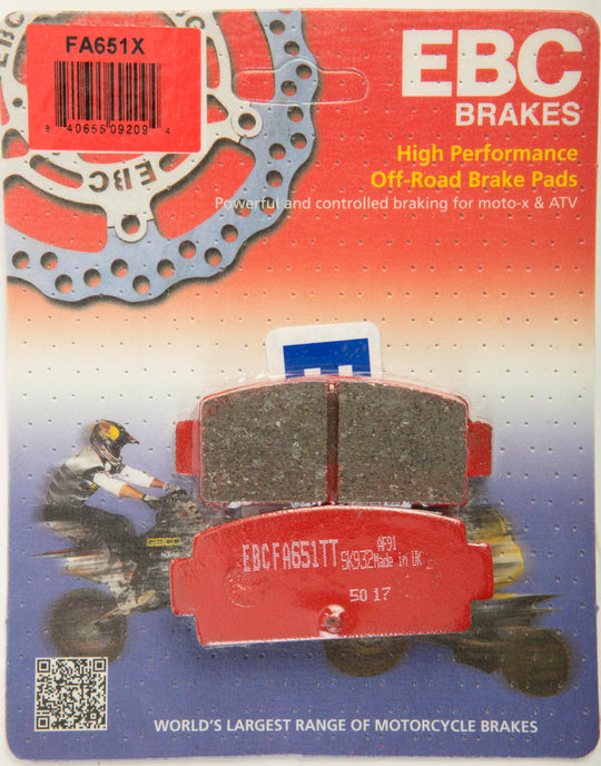 EBC Standard Brake Pads FA651X Carbon X Series (FA651X)