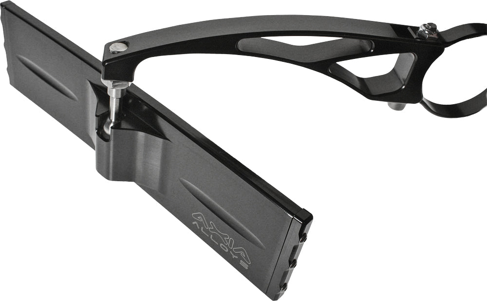 Axia Alloys 9 in Wide Panoramic Rearview Mirror - 6 in Arm