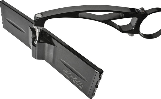 Axia Alloys 9 in Wide Panoramic Rearview Mirror - 6 in Arm