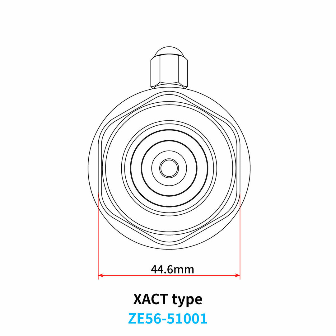 DRC WP Rear Shock GAS Valve