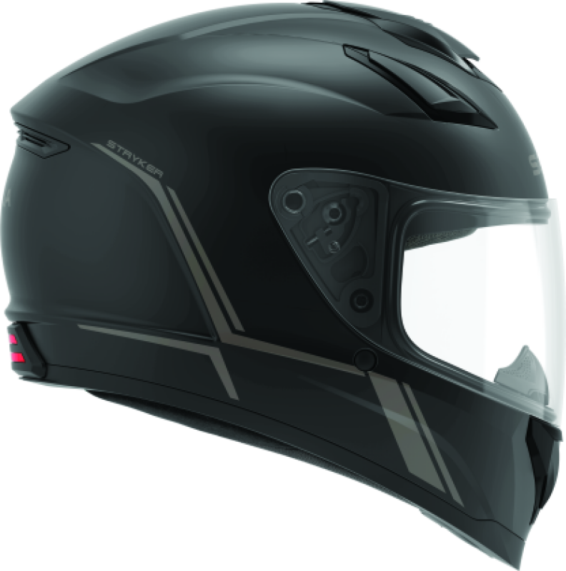 Sena Technologies Stryker Bluetooth Helmet w/Mesh Intercom Matte Black - Large
