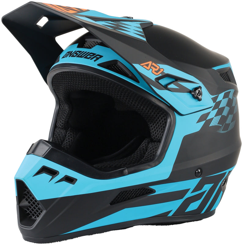 Answer AR1 Sweep Helmet Black/Astana/Hyper Orange