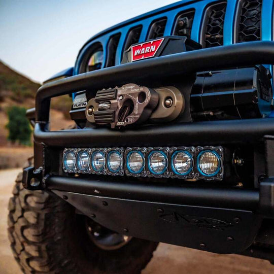 KC HiLiTES FLEX ERA LED Light Bar 10in. Light Shield - Clear (SHIELD ONLY)