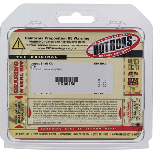 Hot Rods Countershaft Seal Kit