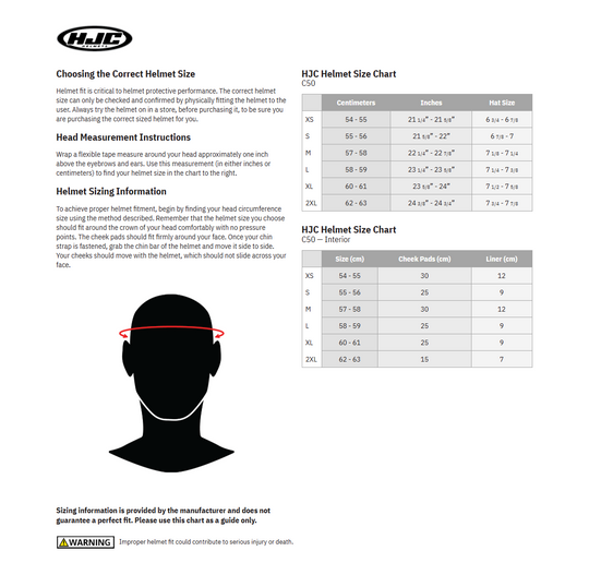 HJC C50 Primal Helmet