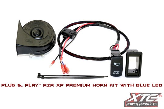 XTC Plug-and-Play UTV Horn Kit - Polaris - RZR 900 / XP 1000 / Turbo 2014-2023