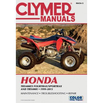 Clymer Manual for Honda TRX400EX / TRX400X (1999–2013) - Dune Goons