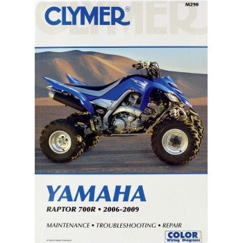 Clymer Service Manual – Yamaha Raptor 700R (2006–2016) - Dune Goons