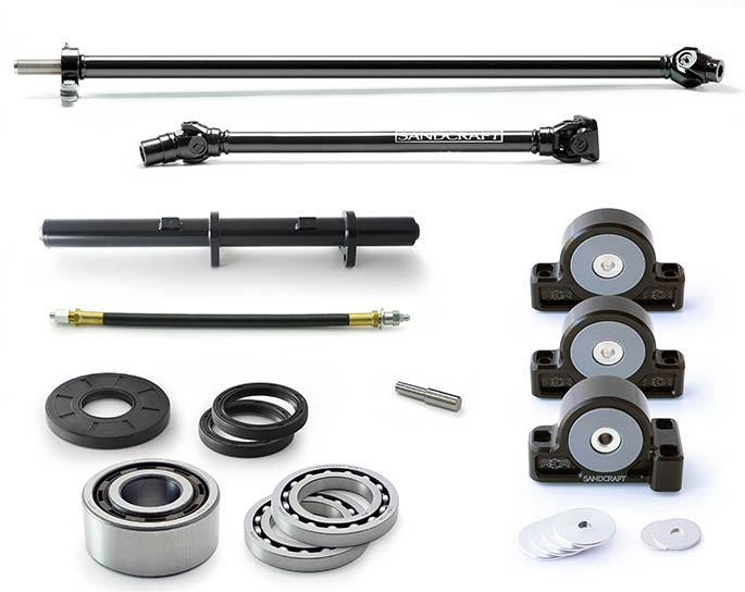 COMPLETE DRIVETRAIN SOLUTION - 2018 - 2021 RZR TURBO S - 2 SEAT - Dune Goons