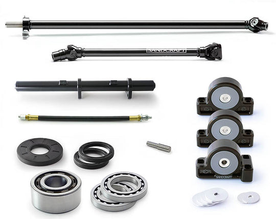 COMPLETE DRIVETRAIN SOLUTION - 2018 - 2021 RZR TURBO S - 2 SEAT - Dune Goons