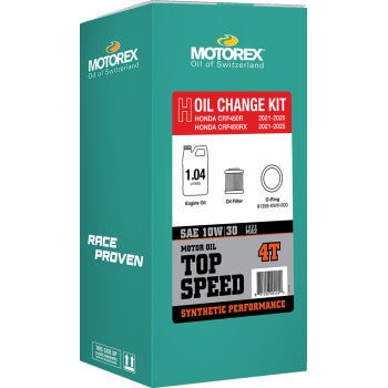 CRF450R / RX Oil Change Kit – 2021–2025 (Motorex 10W - 30) - Dune Goons
