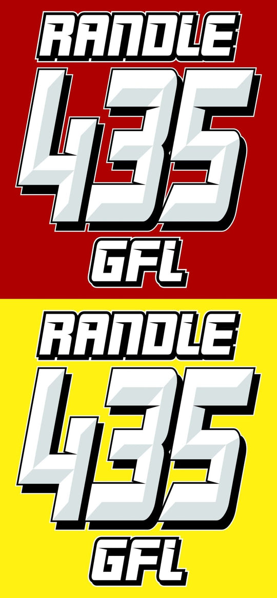 Custom Chiseled Name & Number Jersey Print – Press - On Available - Dune Goons