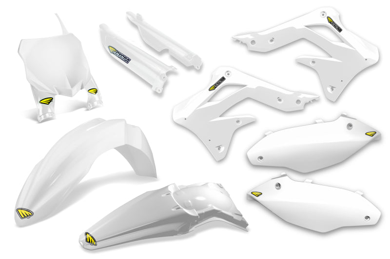 Cycra 2012 - 2015 Kawasaki KX450F Powerflow Full Body Kit - White - Dune Goons