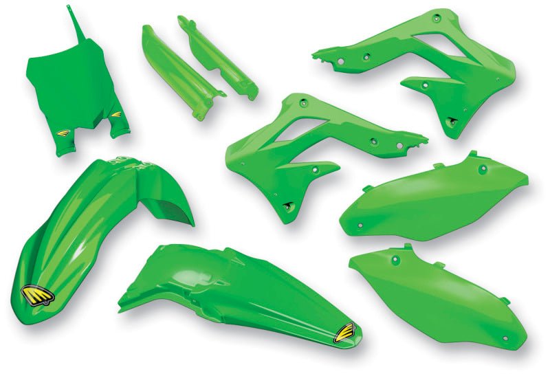Cycra 2013 - 2016 Kawasaki KX250F Powerflow Body Kit - OEM Green - Dune Goons