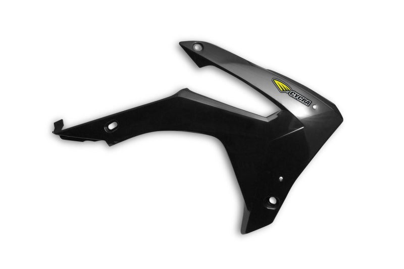 Cycra 2014 - 2017 Honda CRF250R Powerflow Radiator Shrouds - Black - Dune Goons