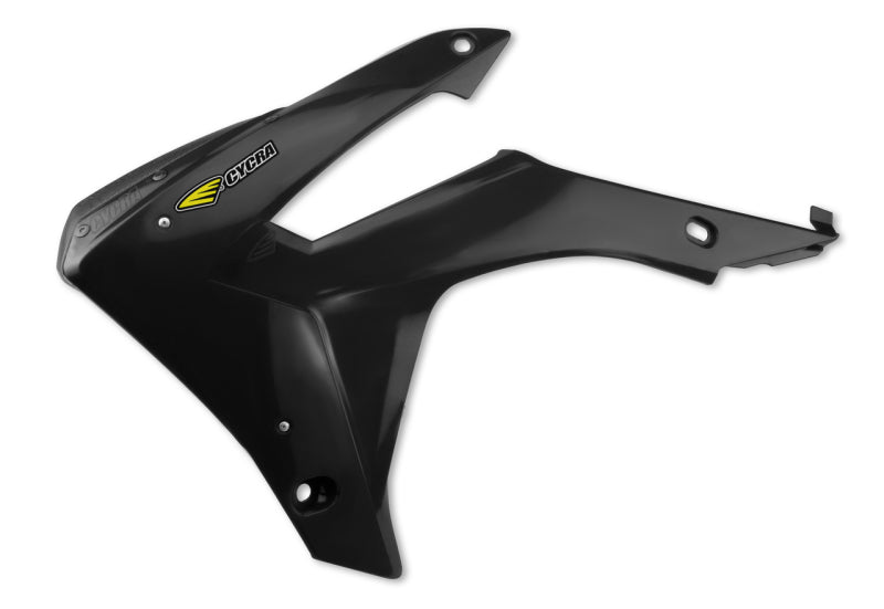 Cycra 2014 - 2017 Honda CRF250R Powerflow Radiator Shrouds - Factory Ed. Black - Dune Goons