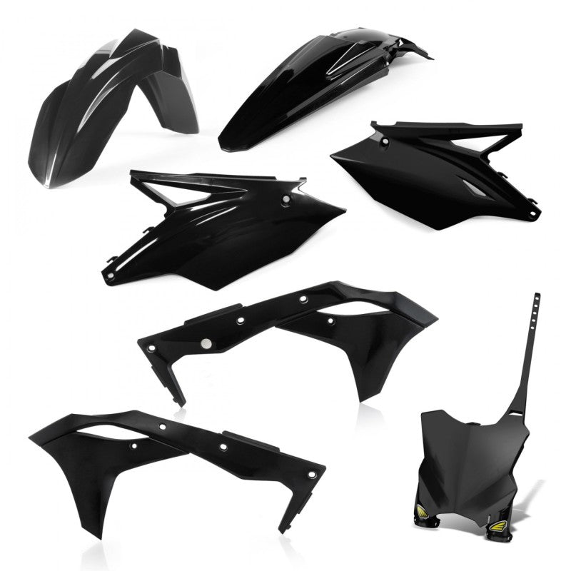 Cycra 2017 - 2020 Kawasaki KX250F 5 - pc Replica Body Kit - Black - Dune Goons