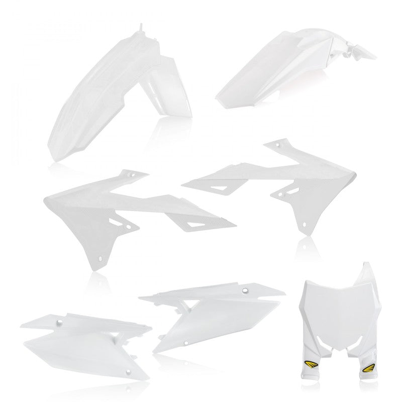 Cycra 2019 - 2026 Suzuki RMZ 250 - 450 5 PC. Replica Body Kit - White - Dune Goons