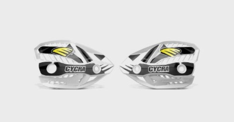 Cycra 2019 Enduro Handshield Set - White - Dune Goons