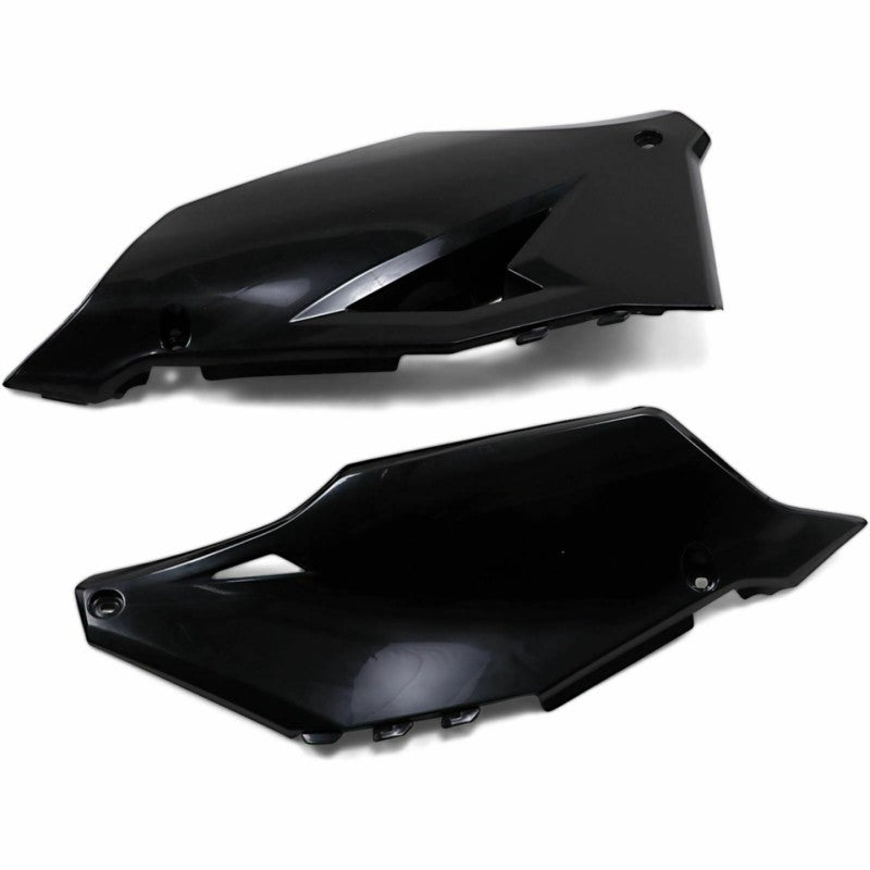 Cycra 2021 - 2023 Kawasaki KX250F Side Number Panels - Black - Dune Goons