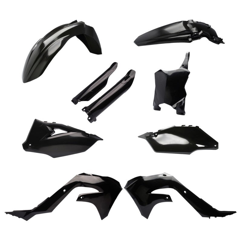 Cycra 2021 - 2023 Kawasaki KX450X Powerflow Body Kit - Black - Dune Goons