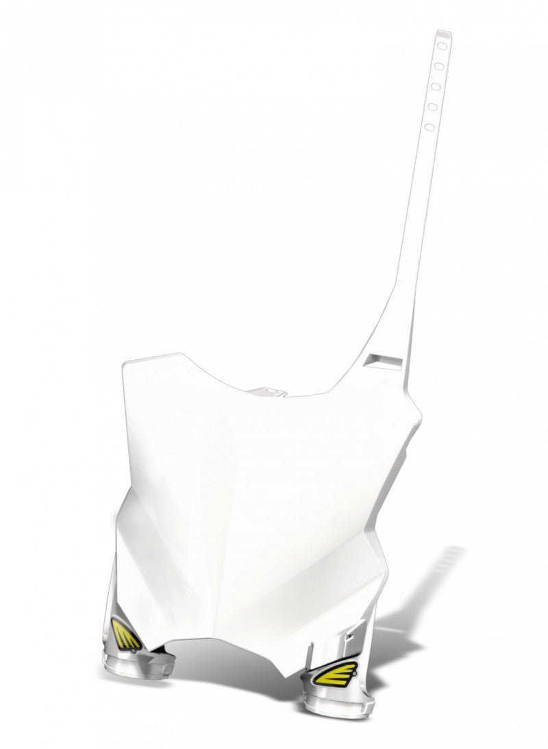 Cycra 2021 - 2023 Kawasaki KX450X Stadium Number Plate - White - Dune Goons