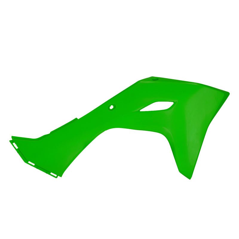 Cycra 2024 Kawasaki KX450 Radiator Shrouds - Green - Dune Goons