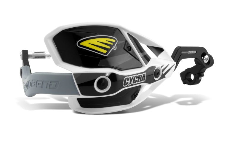 Cycra CRM Ultra 1 - 1/8 in. Clamp w/White Shields/Black Covers - Dune Goons
