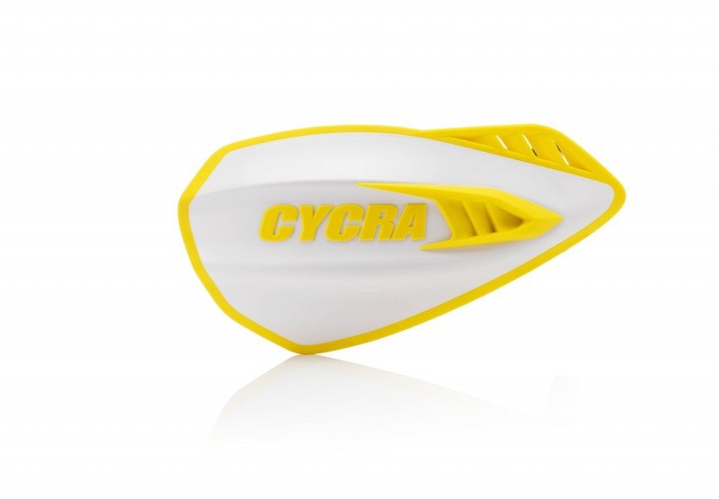 Cycra Cyclone MX - White/Yellow - Dune Goons