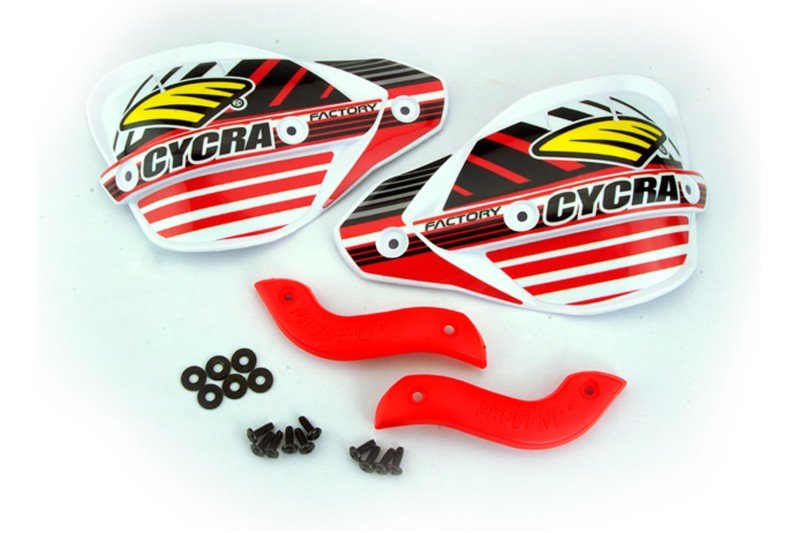 Cycra Factory Enduro Hanshield - Red - Dune Goons