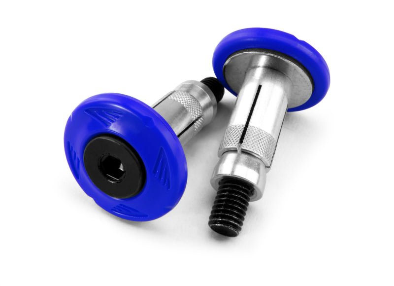 Cycra Grip Armor Bar End - Blue - Dune Goons