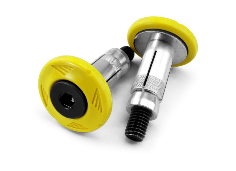 Cycra Grip Armor Bar End - Yellow - Dune Goons