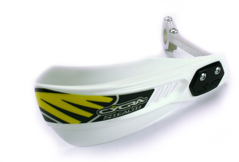 Cycra Stealth Handguard Racer Pack - White - Dune Goons