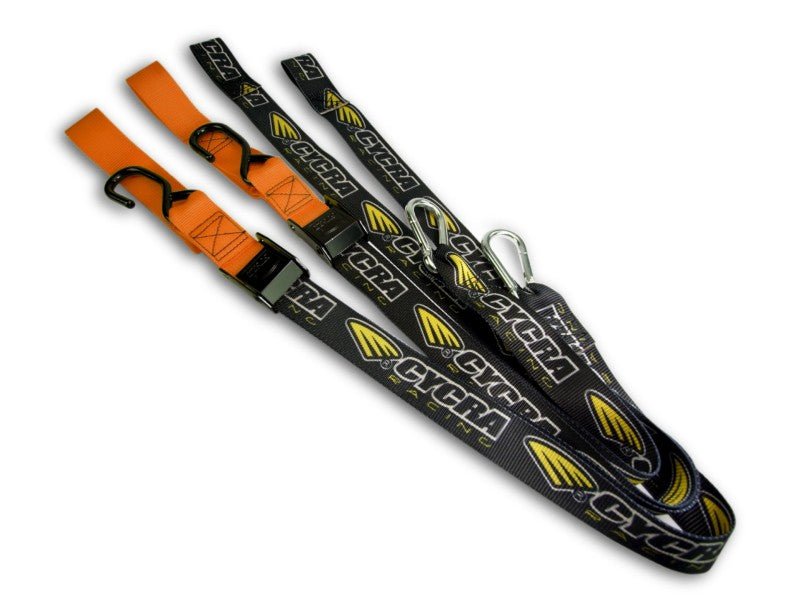 Cycra Tie Down Set - Orange - Dune Goons