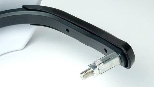 Cycra Vortex Hand Guard/w Universal U - Clamps - Black - Dune Goons