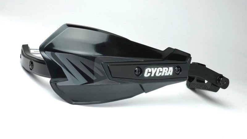 Cycra Vortex Hand Guard/w Universal U - Clamps - Black - Dune Goons
