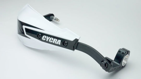 Cycra Vortex Hand Guard/w Universal U - Clamps - Husk Blue - Dune Goons