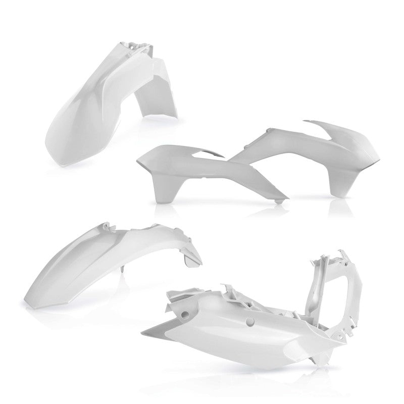 Acerbis Plastic Kit - 13-15 KTM SX/SX-F/XC-F / SX250 - White