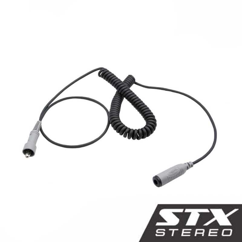 Rugged Radios STX STEREO Headset/Helmet Extension Coil Cable
