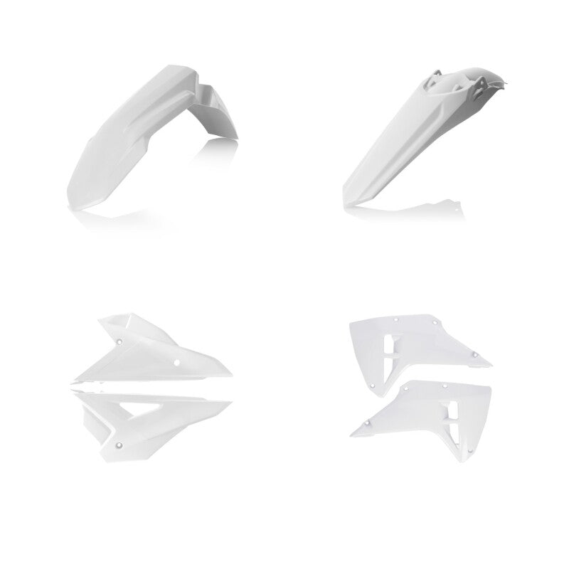 Acerbis Plastic Kit - 2025 Honda CRF250R / CRF450R - White